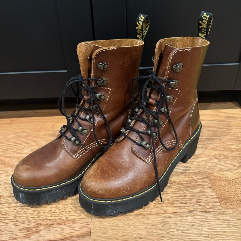 Dr. Martens Leona Chunky Platform Boots